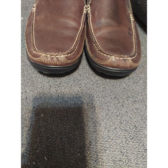 Cole Haan Tucker Venetian Loafer Mens 10M Dark Brown Leather Slip In Shoes - Picture 3 of 10